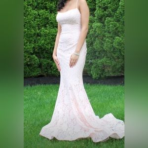 Sherri Hill 53359 Pale Pink with crystals Prom Dress